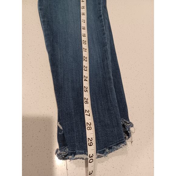 Vibrant M.I.U Women's Blue Jeans Pants Capri Size 11 W29 - Picture 5 of 5